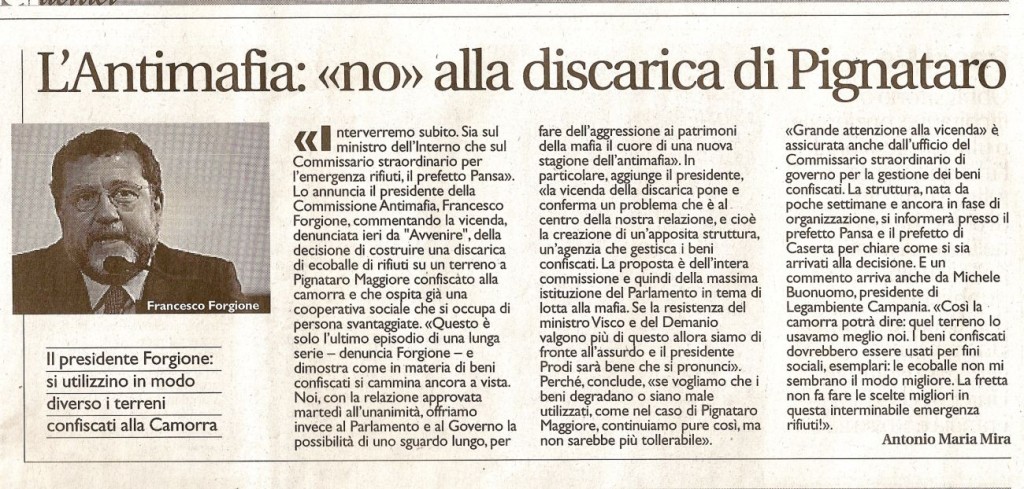 Avvenire, 29 Novembre
