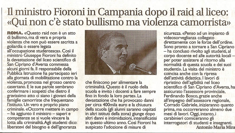 Ministro Fioroni