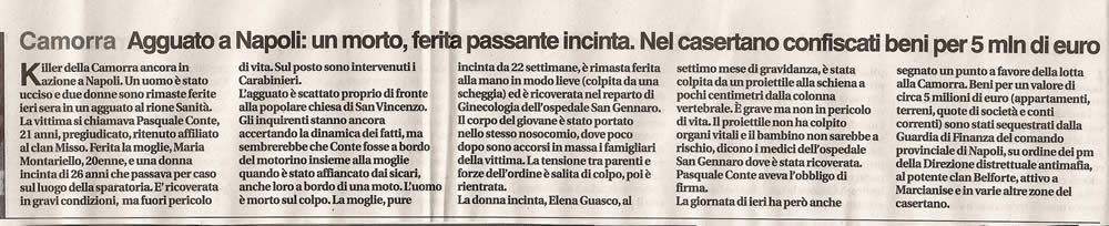 Agguato a Napoli