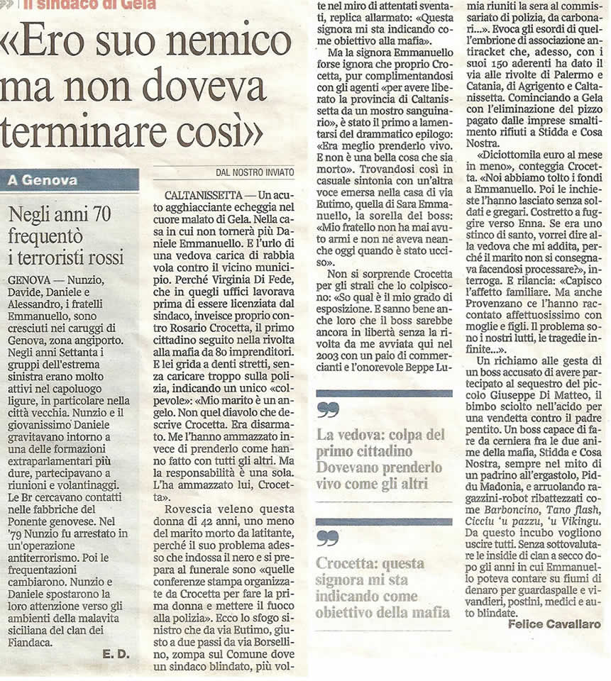 Sindaco di Gela