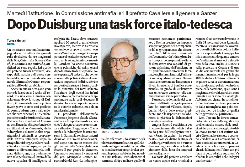 Task force Duisburg