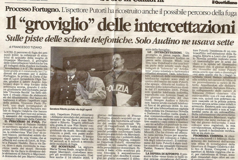 Il "groviglio" delle intercettazioni