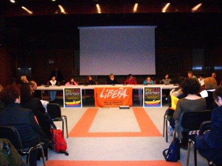 Conferenza stampa di Libera
