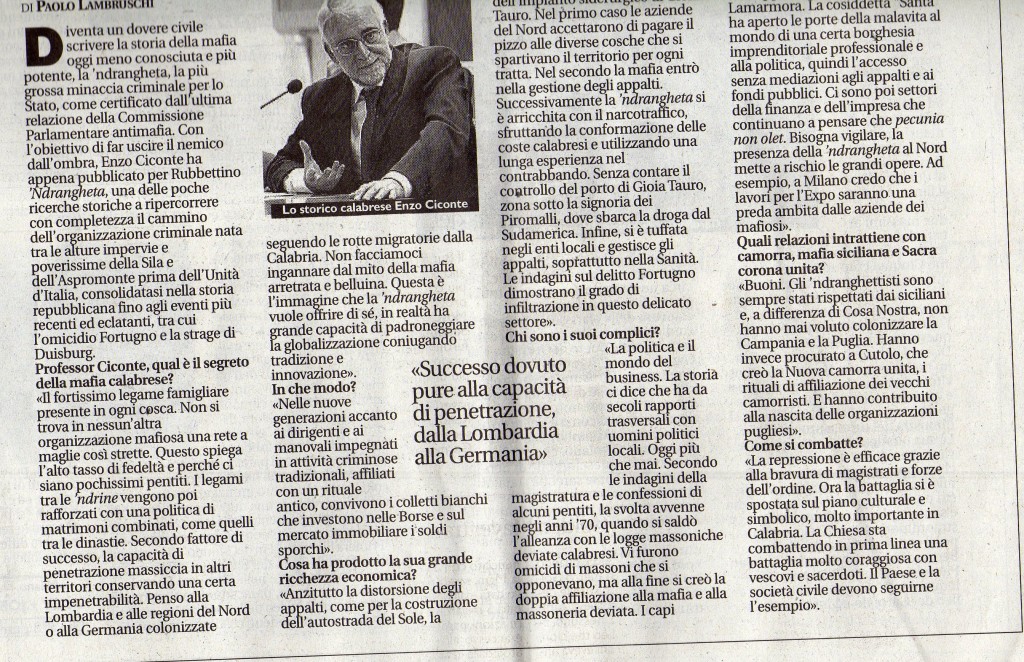 'Ndrangheta la mafia più forte