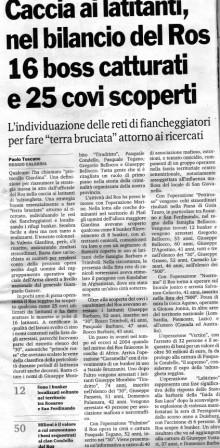 Caccia ai latitanti
