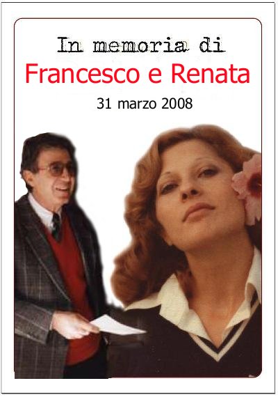 In memoria di Renata e Francesco