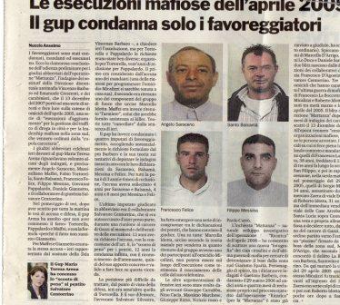Le esecuzioni mafiose dell'aprile