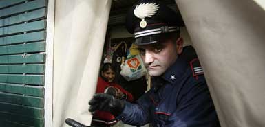 Carabinieri in azione