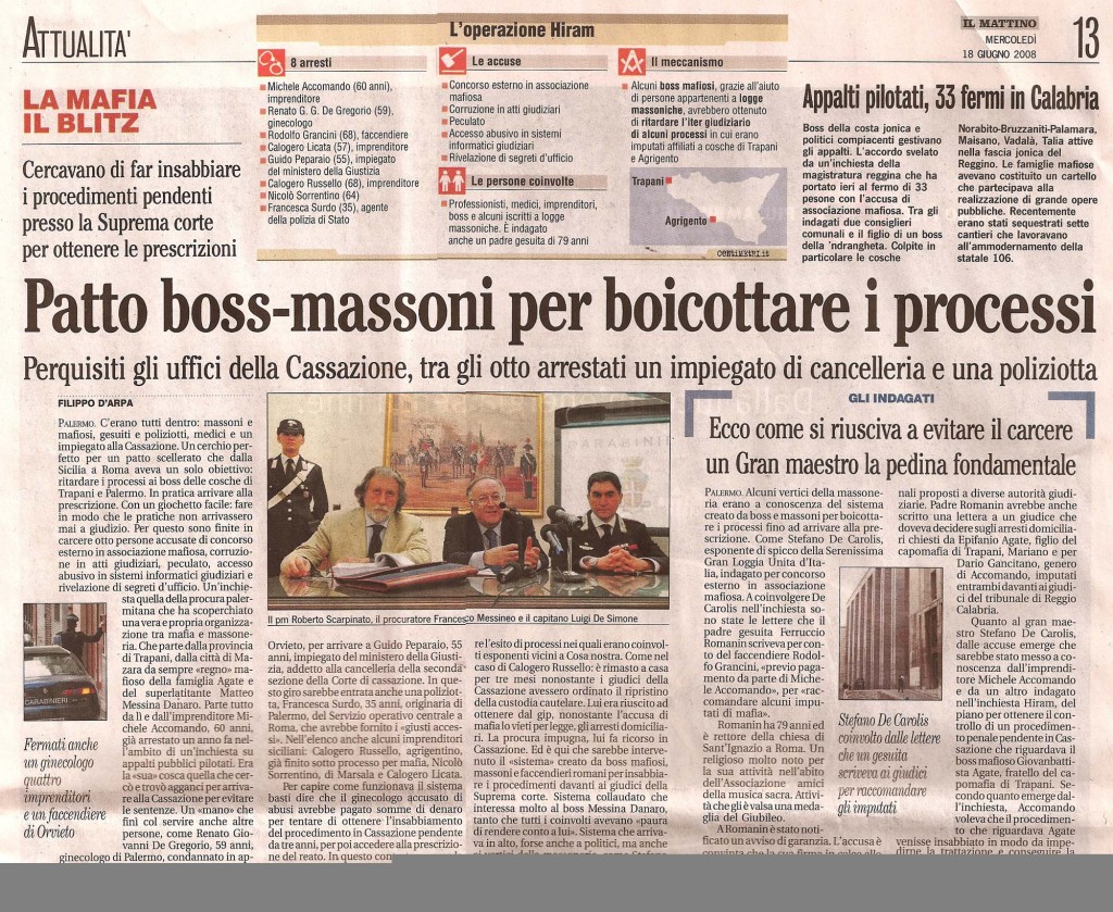 Caso Orsi, battaglia sulle telefonate di Landolfi
