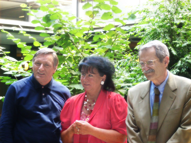 Don Ciotti, Barbara Scaramucci, Roberto Morrione