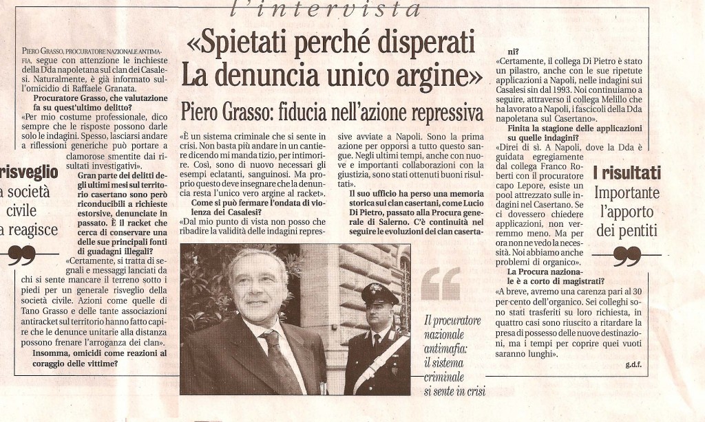«Spietati perchè disperati La denuncia unico argine»