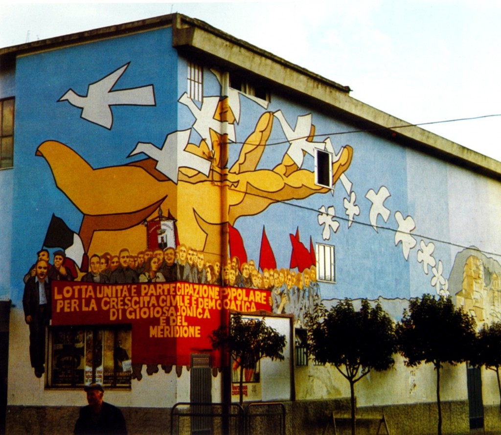 Il murales di Gioiosa nel