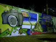 Il murales antimafia realizzato a Marina di Gioiosa Ionica