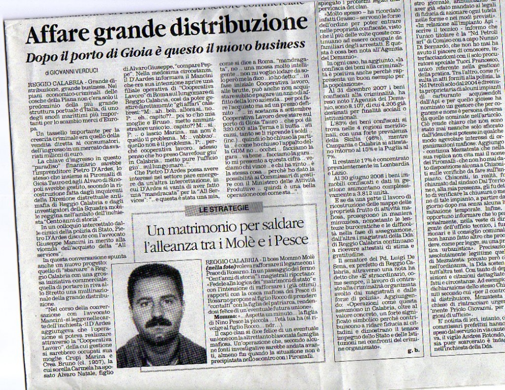 Affare grande distribuzione