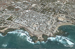 Mogadiscio dal satellite