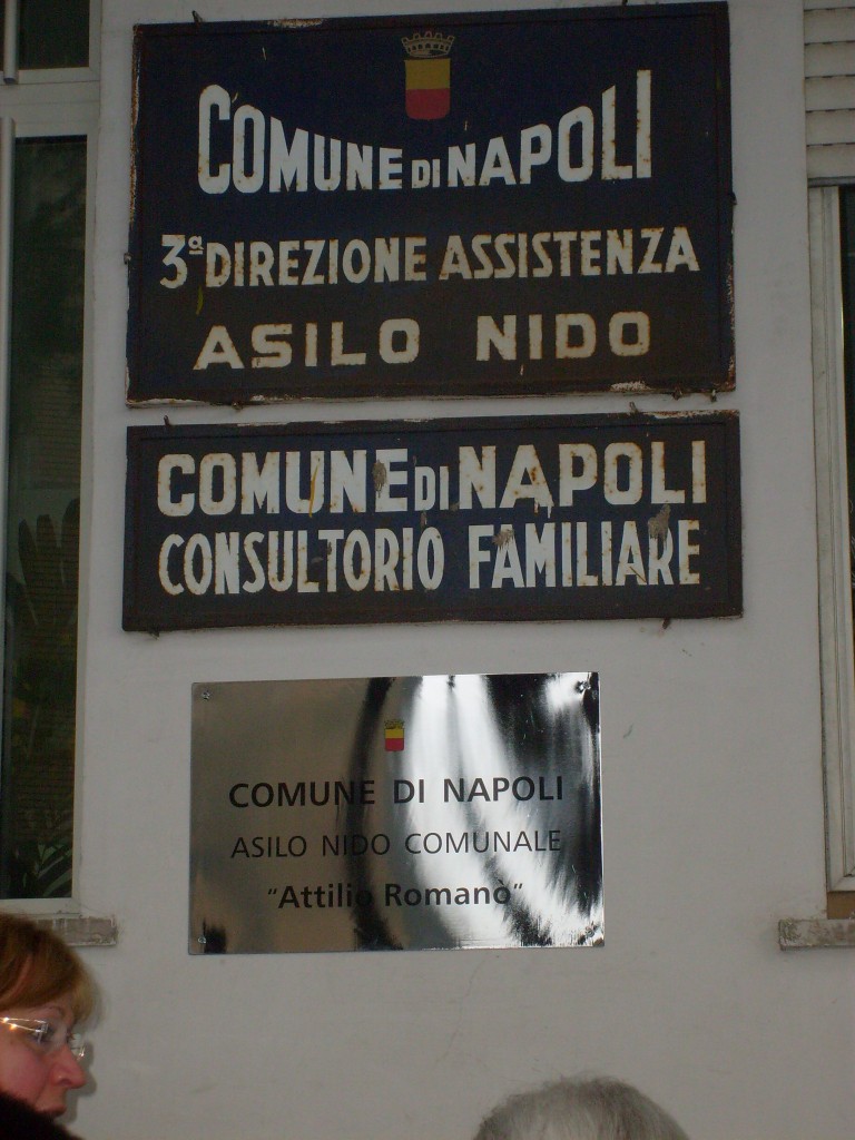 La memoria delle vittime innocenti di camorra A Miano nido intitolato ad Attilio Romanò.