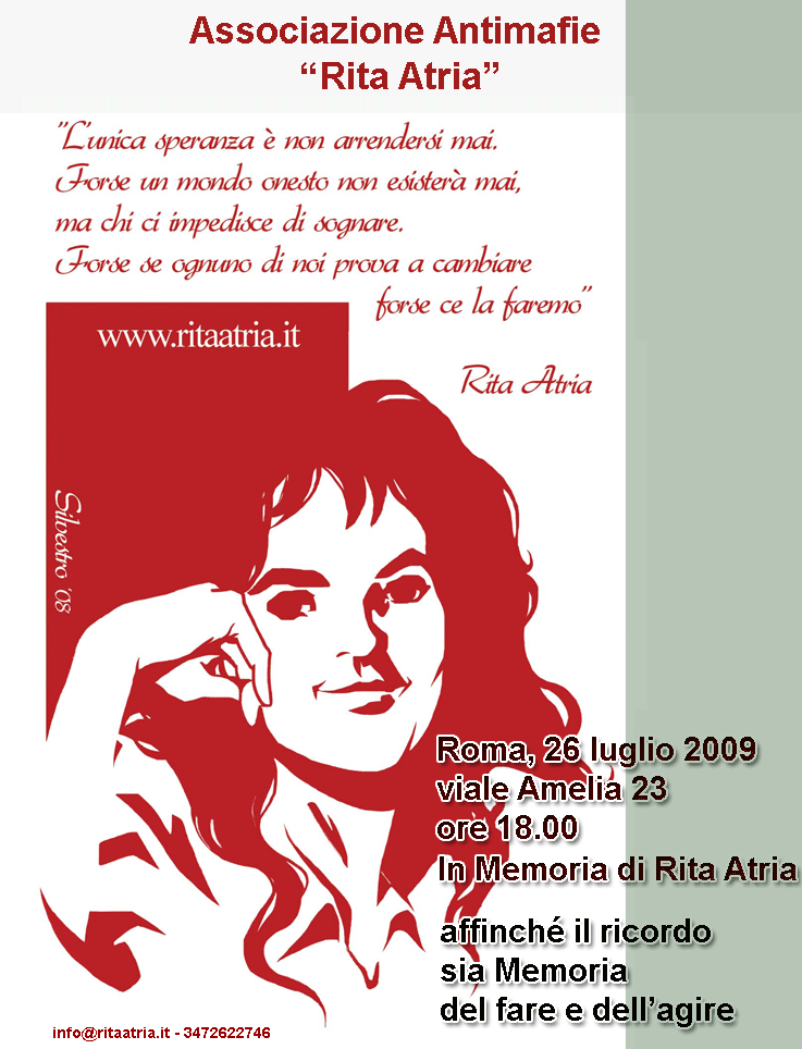 In memoria di Rita Atria