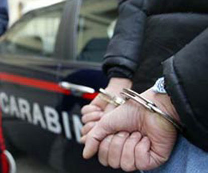 Arresto in Salento
