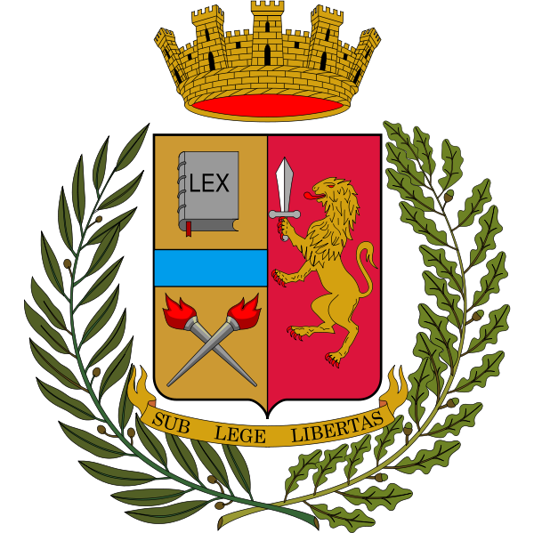 Lo stemma della Polizia