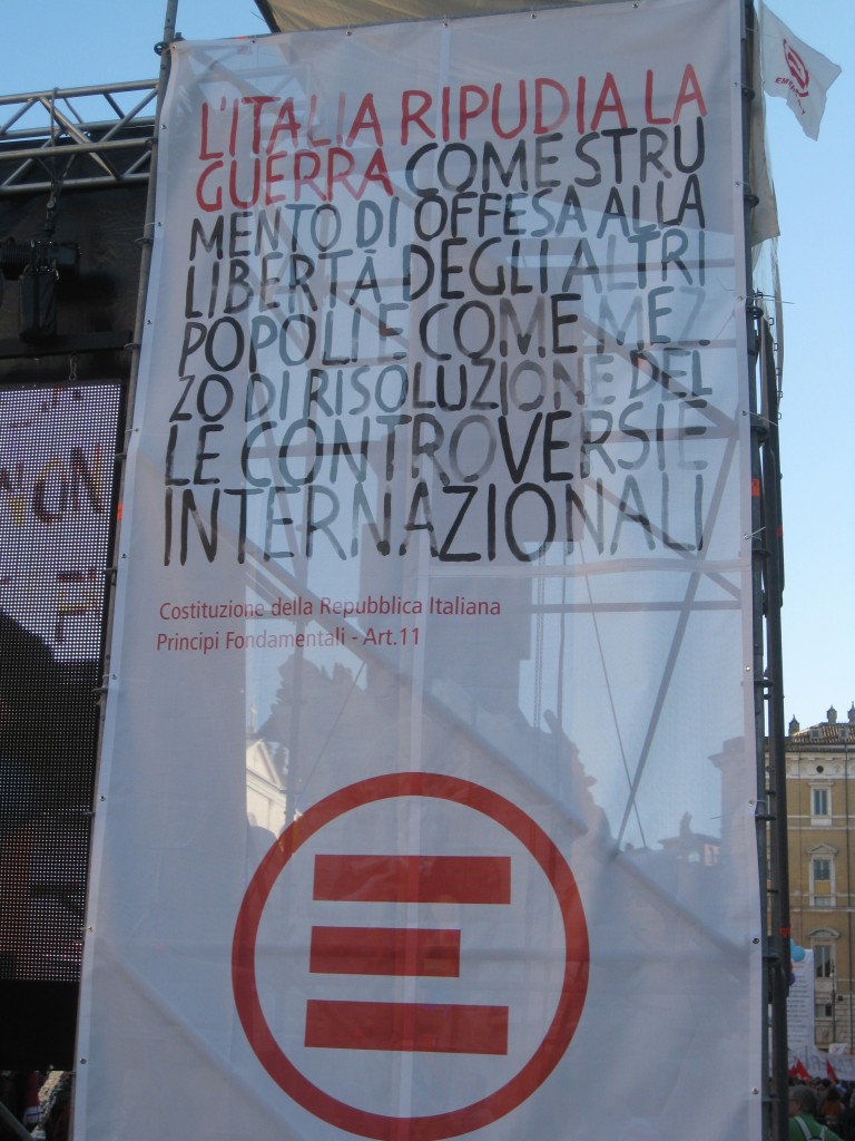 Manifestazione Roma Foto a cura di C. Piccitto