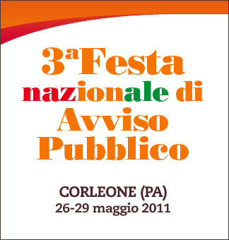 Locandina Festa di Avviso pubblico