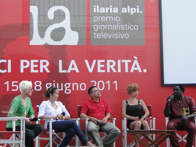 La presentazione di Radici al Premio Alpi
