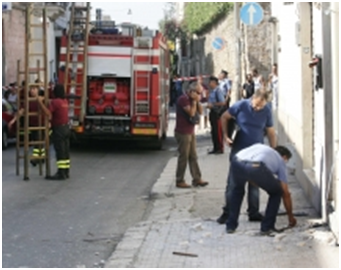 Luogo dell'attentato
