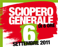Sciopero generale 6 settembre