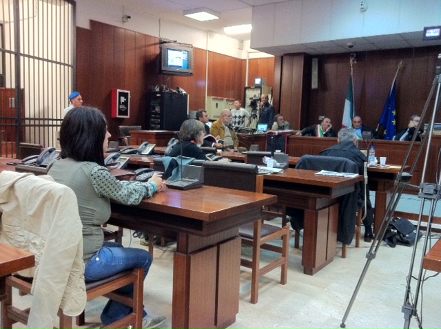 Tribunale di Trapani nella foto Chicca Roveri (foto a cura di R. Giacalone)