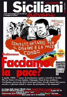 Copertina "I Siciliani Giovani" /Marzo