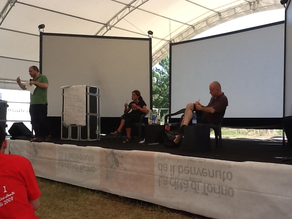 Un momento dell'incontro di formazione al raduno dei giovani di Libera