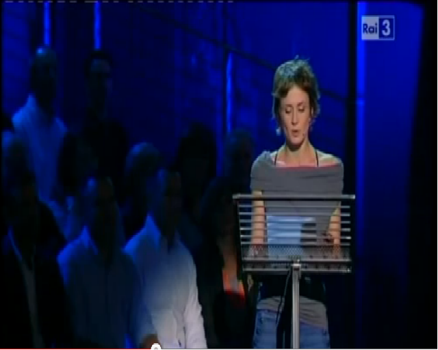Maddalena Rostagno a "Che tempo che fa"