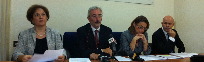 Conferenza stampa inchiesta Santapaola