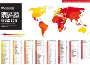 La mappa della corruzione