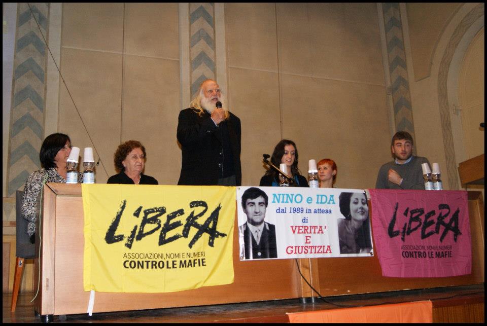 Un momento della presentazione del presidio di Libera