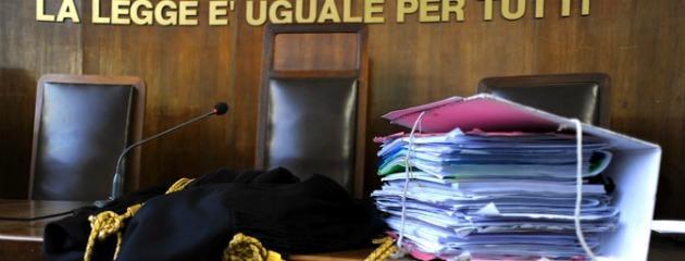 Aula tribunale giustizia Fotogramma 672 interna