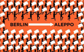 Civil march for aleppo