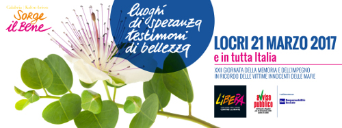 21 marzo a Locri e in 4mila luoghi d’Italia
