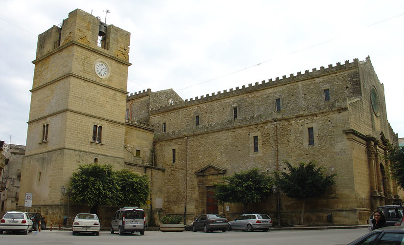 Castelvetrano chiesa madre e torre campanaria