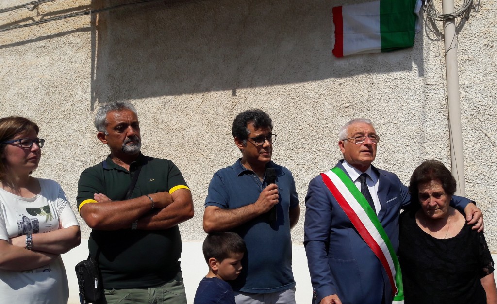 Intitolazione via gaspare palmeri 2017