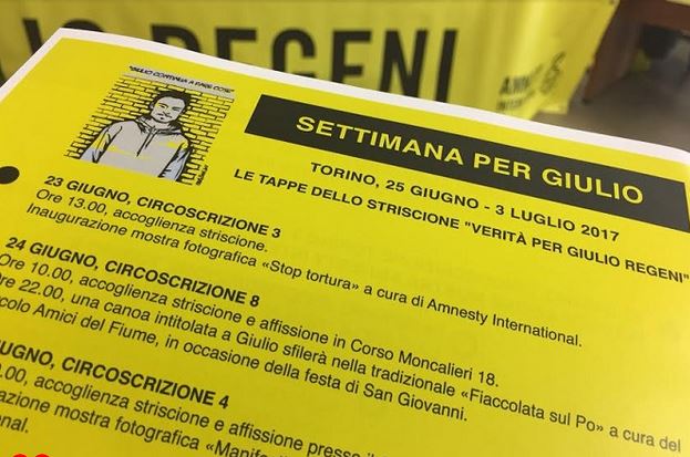 Settimana giulio regeni