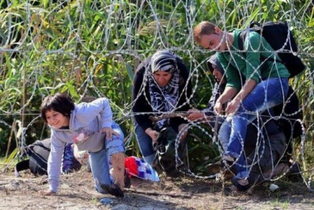 Migranti in fuga