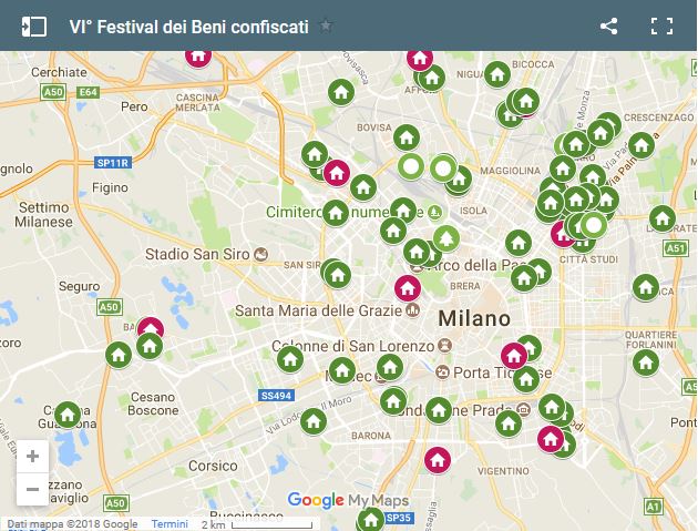 Festival beni confiscati