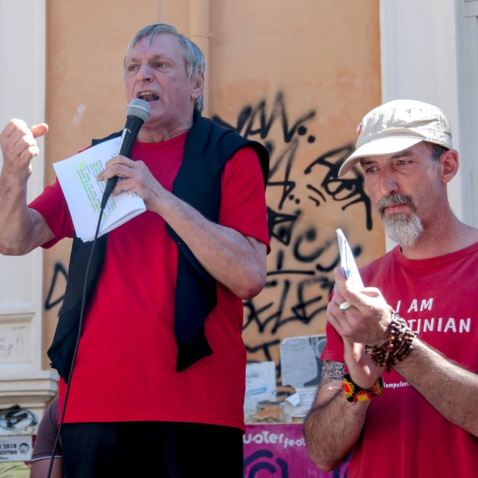 Don ciotti de marzo maglietta rossa