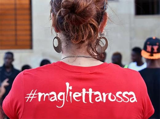 Magliette rosse, polemiche su flash mob di Libera