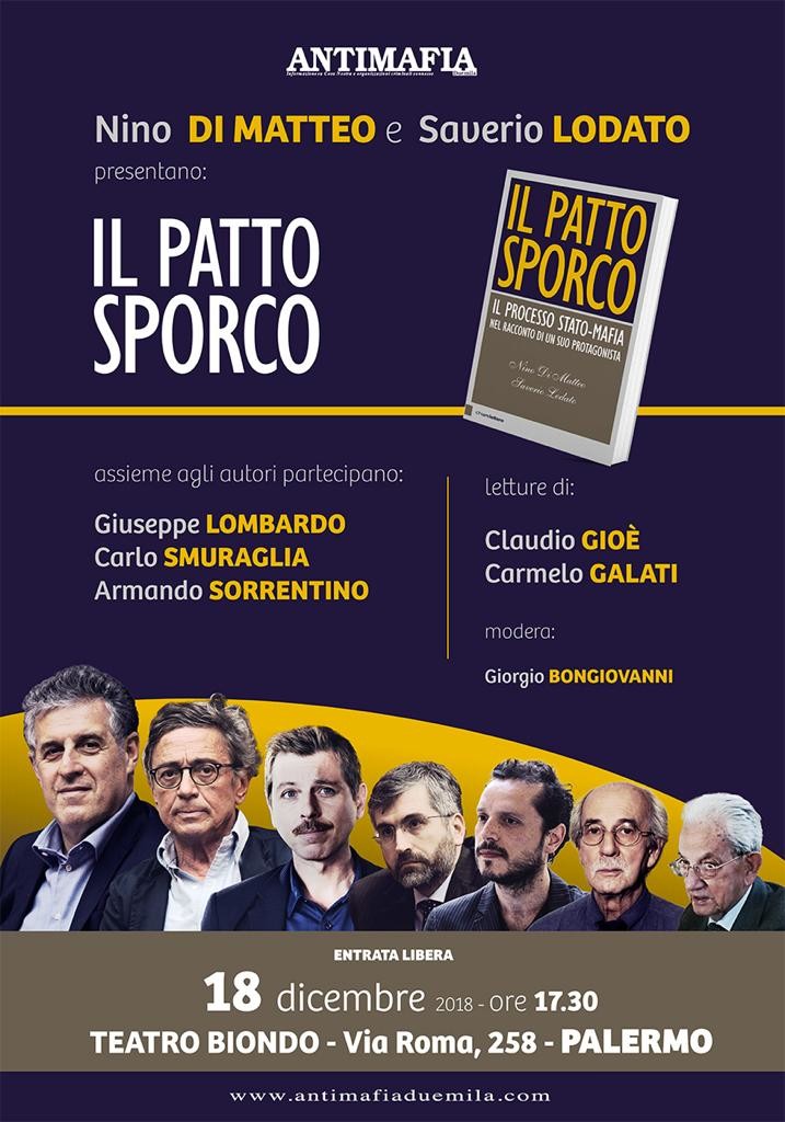 Palermo, 18 dicembre: “Il patto sporco”