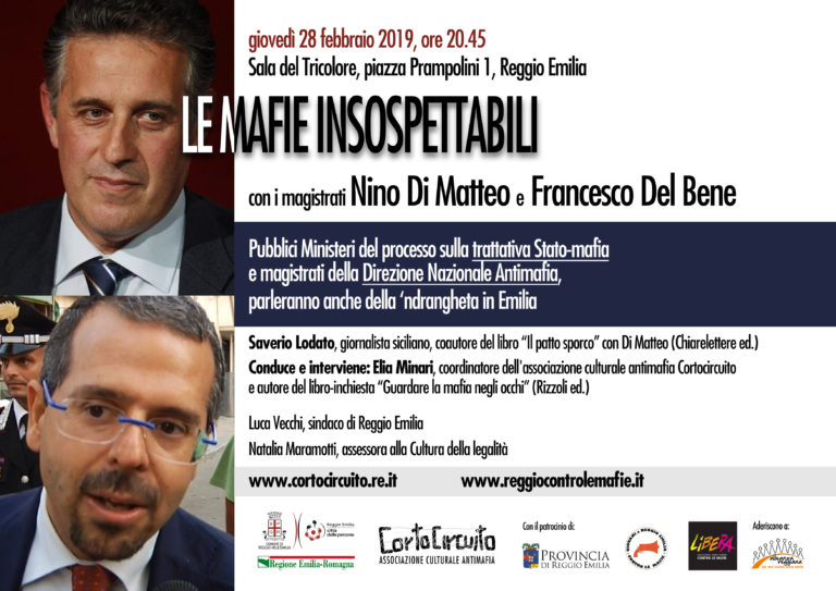 Reggio Emilia 28 febbraio, Le mafie insospettabili