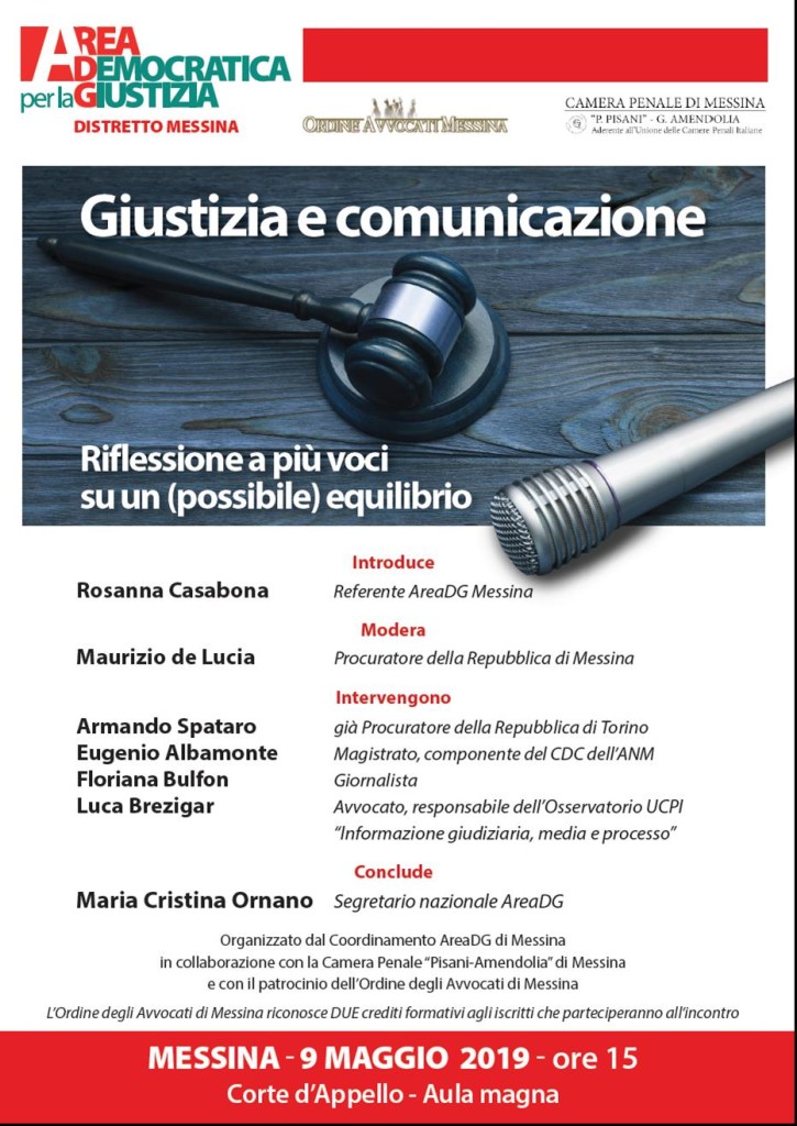 AREA Giustizia e comunicazione