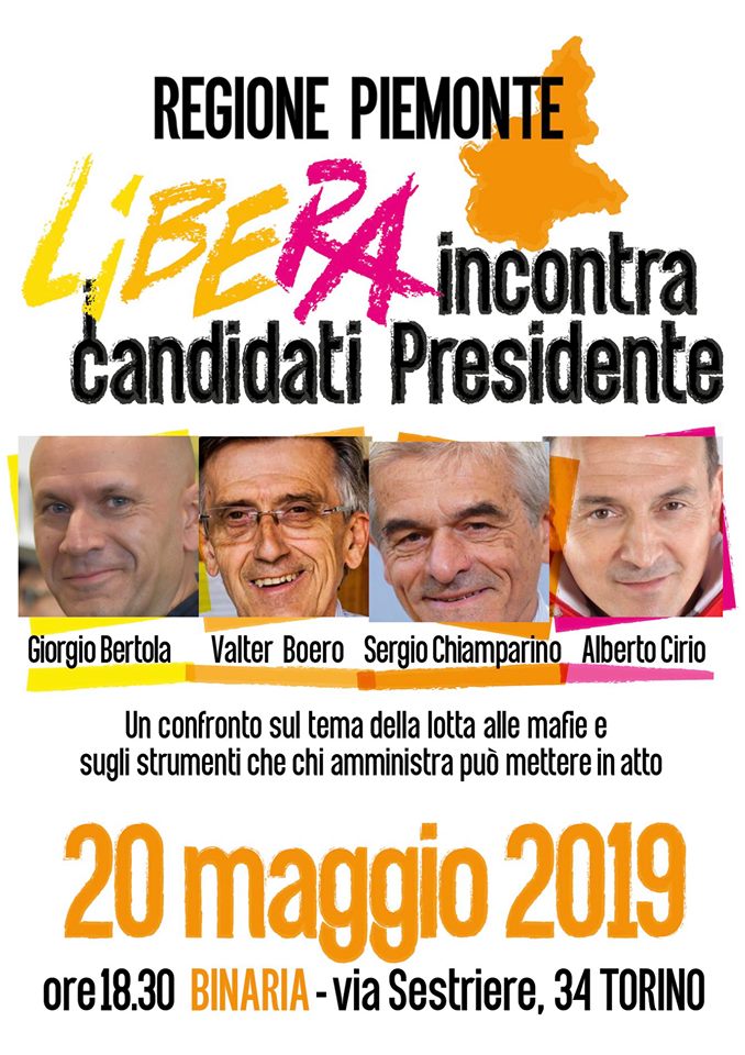 Libera incontra candidati regione