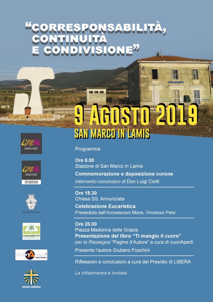 Locandina 9 agosto